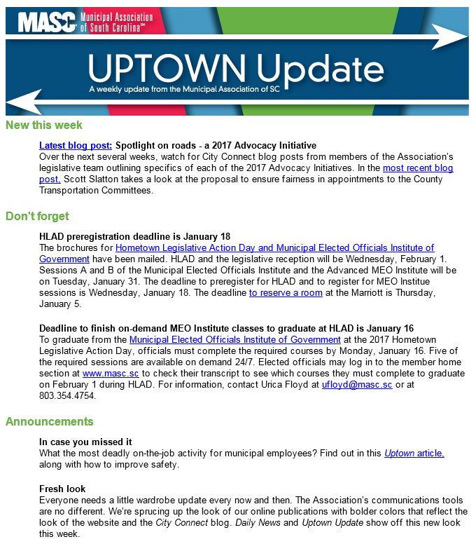 Uptown Update screenshot